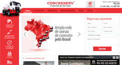Desktop Screenshot of concreserv.com.br